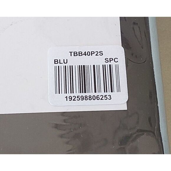 WESTPORT HOME Light Blue 100% Combed Cotton Standard Pillowcases 400TC 2-Pack - Picture 7 of 7